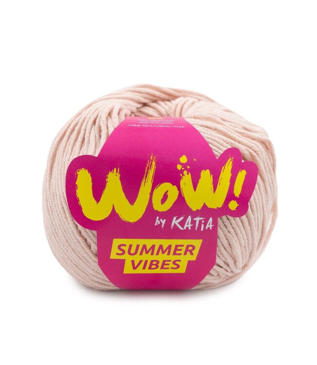 Katia WoW summer vibes - Kauwgom roze 87