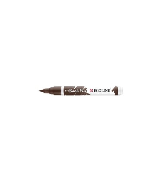 Ecoline brush pen 440 sepia donker