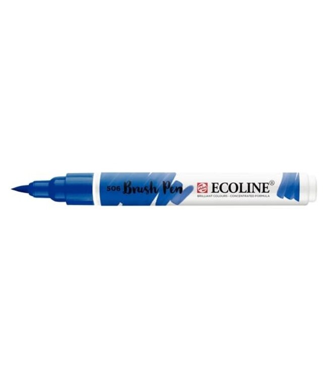 Ecoline Ecoline brush pen 506 ultramarijn donker