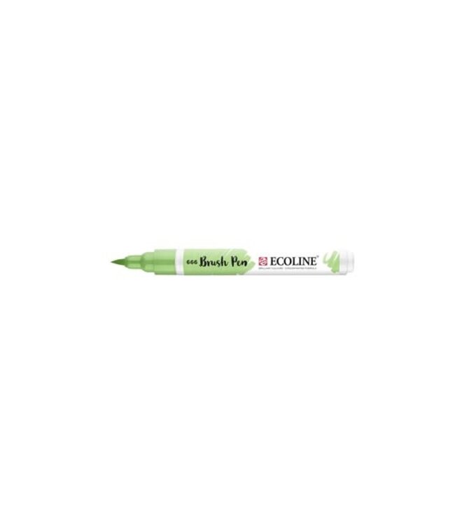 Ecoline Ecoline brush pen 666 pastelgroen