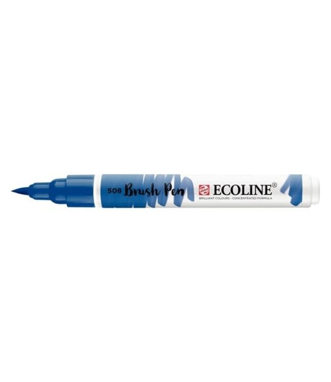 Ecoline brush pen 508 pruisischblauw