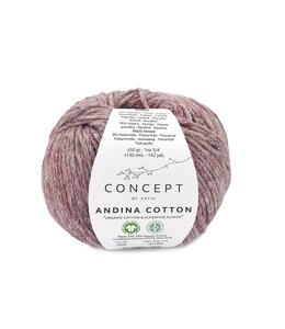 Katia Andina cotton - Bordeauxrood 59