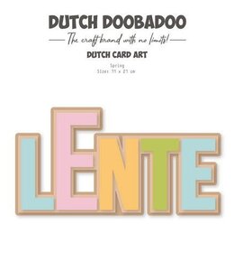 Dutch doobadoo Dutch Doobadoo Card Art Lente (NL) A5