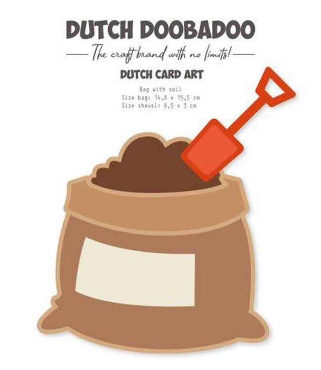 Dutch doobadoo Dutch Doobadoo Card Art Zak met aarde A5