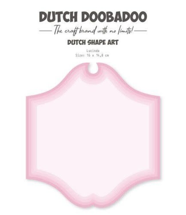 Dutch doobadoo Dutch Doobadoo Shape Art Lucinda A5