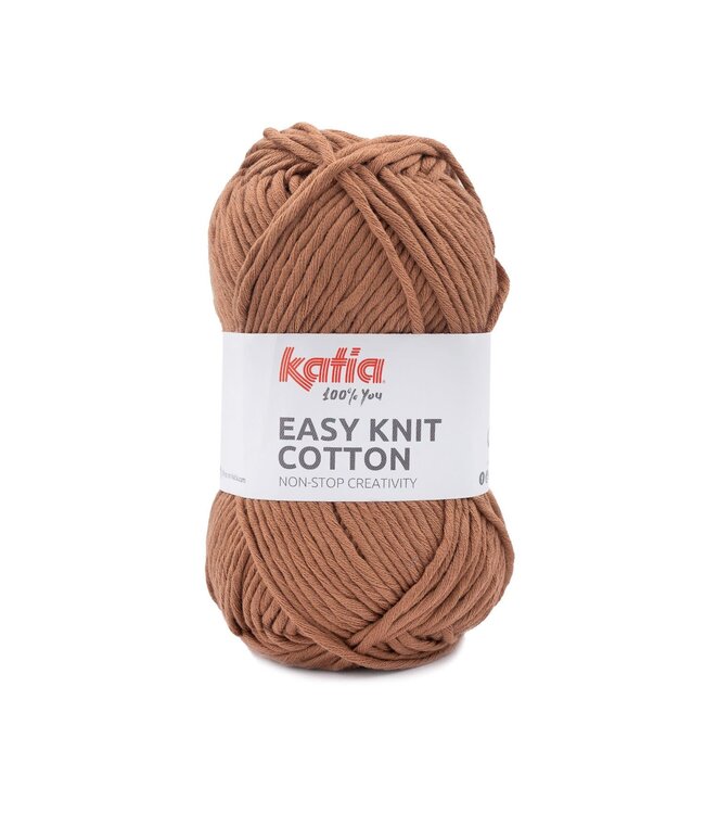 Katia Easy knit cotton - Oker bruin 21