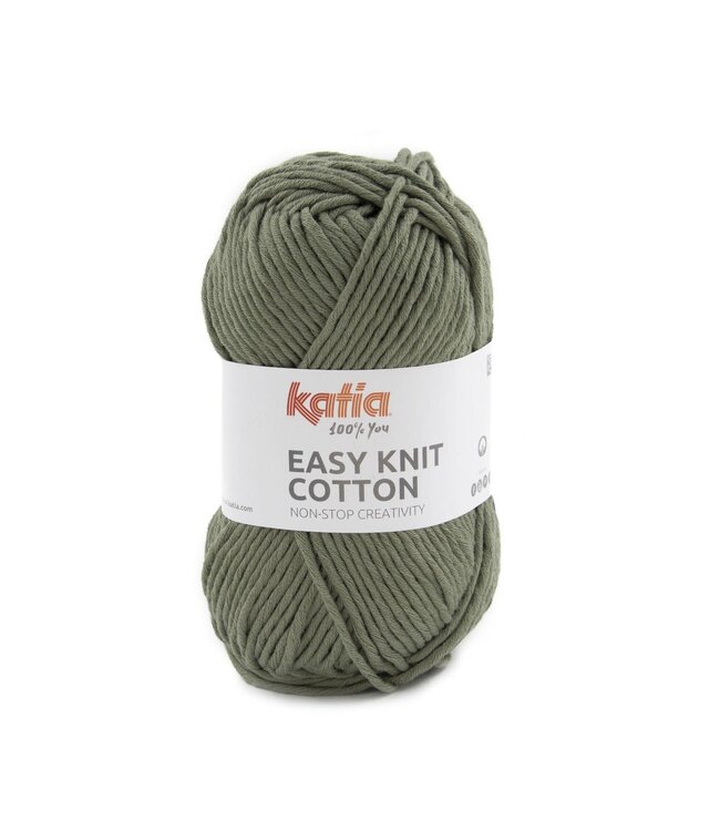 Katia Easy knit cotton - Olijfgroen 12