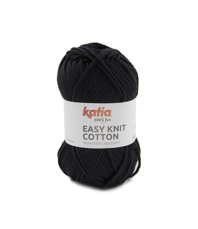 Katia Easy knit cotton - Zwart 2
