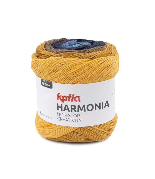 Katia Harmonia - Oker-Bruin-Turquoise 216