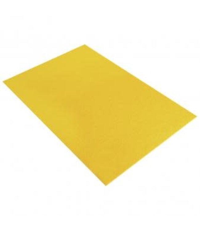 Textiel-vilt 4mm geel