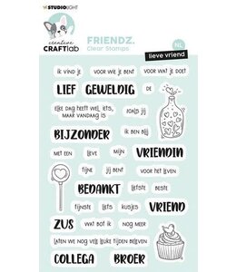 Studio light Clear stamp Friendz 336