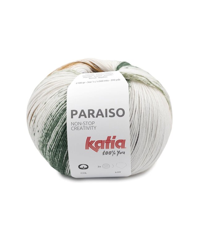 Katia Paraiso - Ecru-Kaki-Oker-Parelachtig paars 52