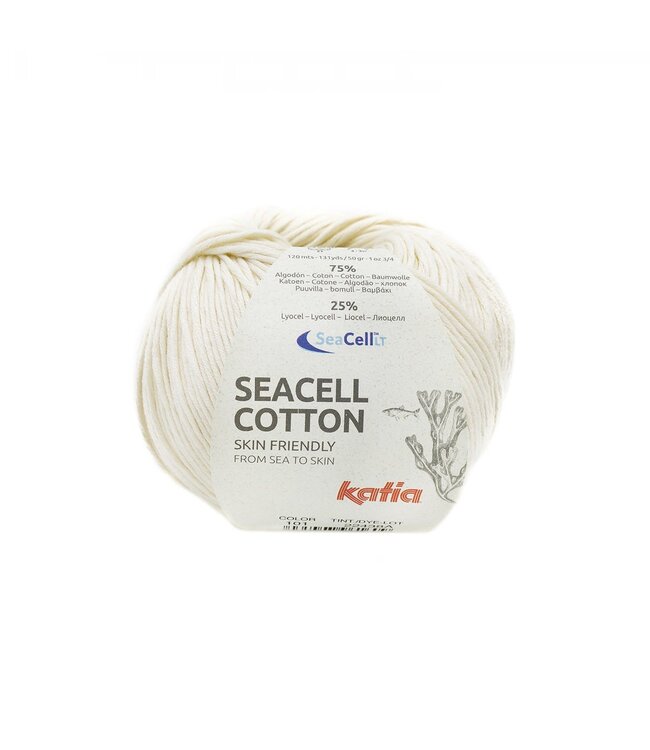 Katia Seacell cotton - Ecru 101