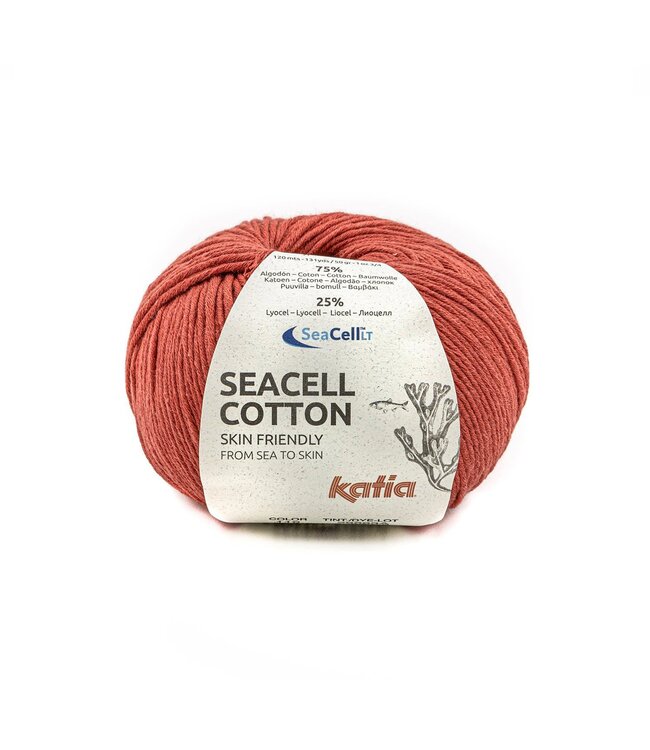 Katia Seacell cotton - Roest bruin 116