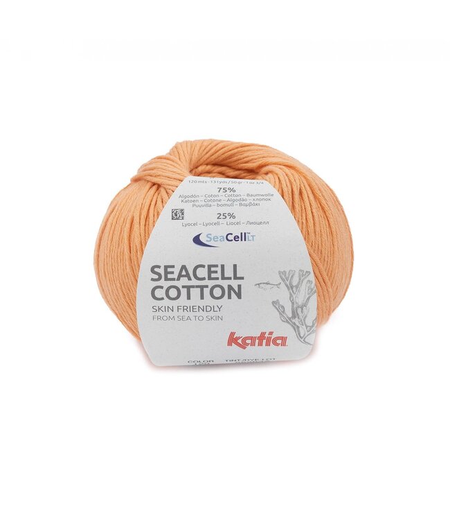 Katia Seacell cotton - Licht oranje 120