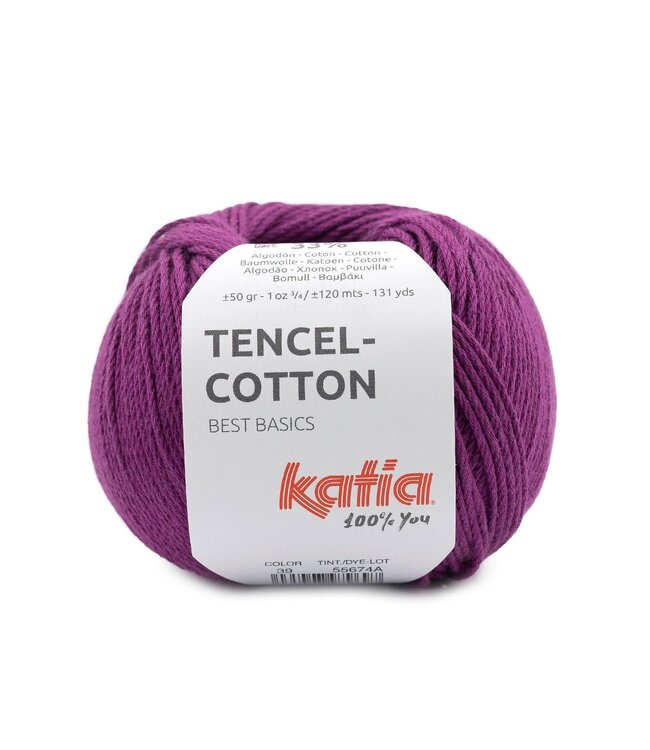 Katia Tencel - cotton  - Verkeers paars 39