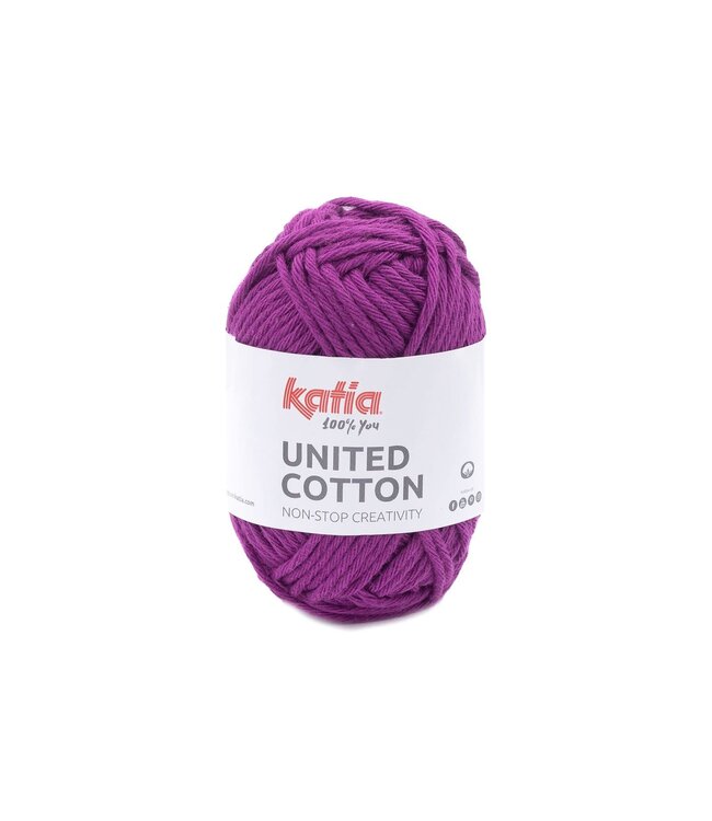 Katia United cotton - Verkeers paars 33