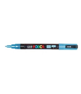 Posca Posca PC-3ML glitter 0.9-1.3mm light blue