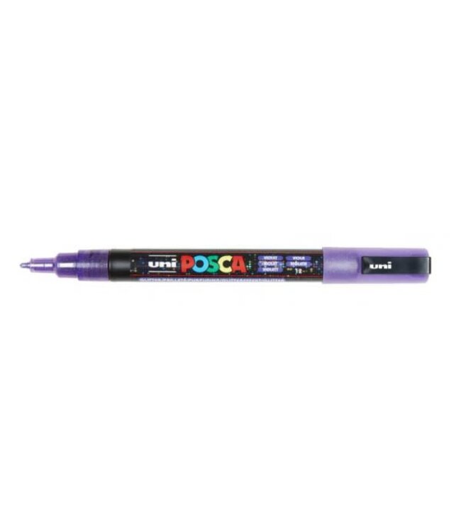 Posca Posca PC-3ML glitter 0.9-1.3mm violet