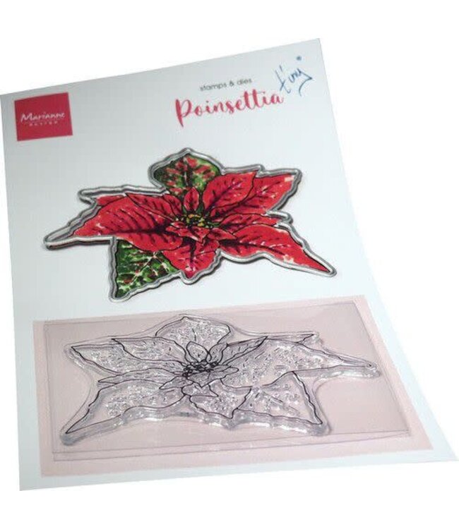 Marianne design Clear stamp kerstroos