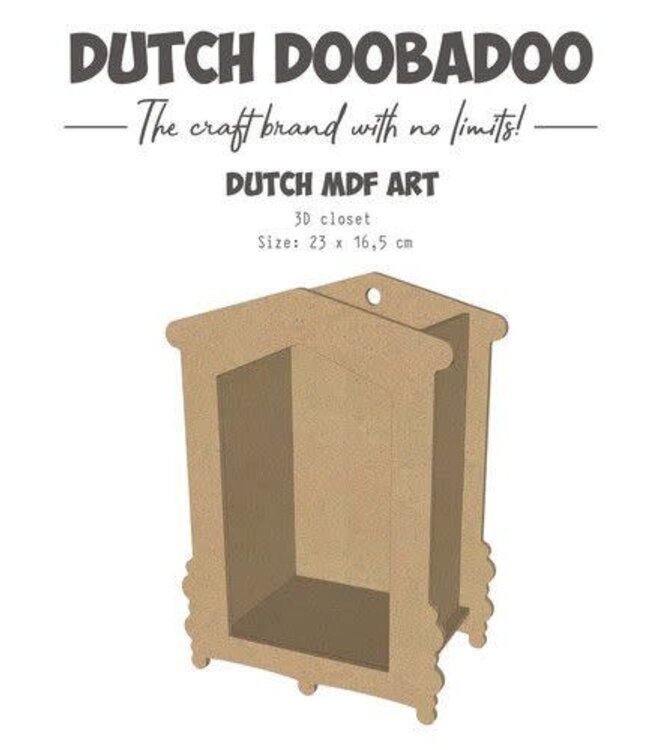 Dutch doobadoo Dutch Doobadoo MDF 3d Closet 4mm