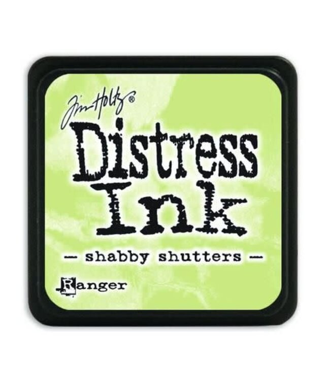 Distress ink mini pad shabby shutters