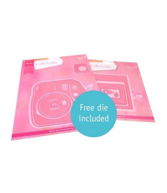 Marianne design Marianne D collectable instant camara + free stans