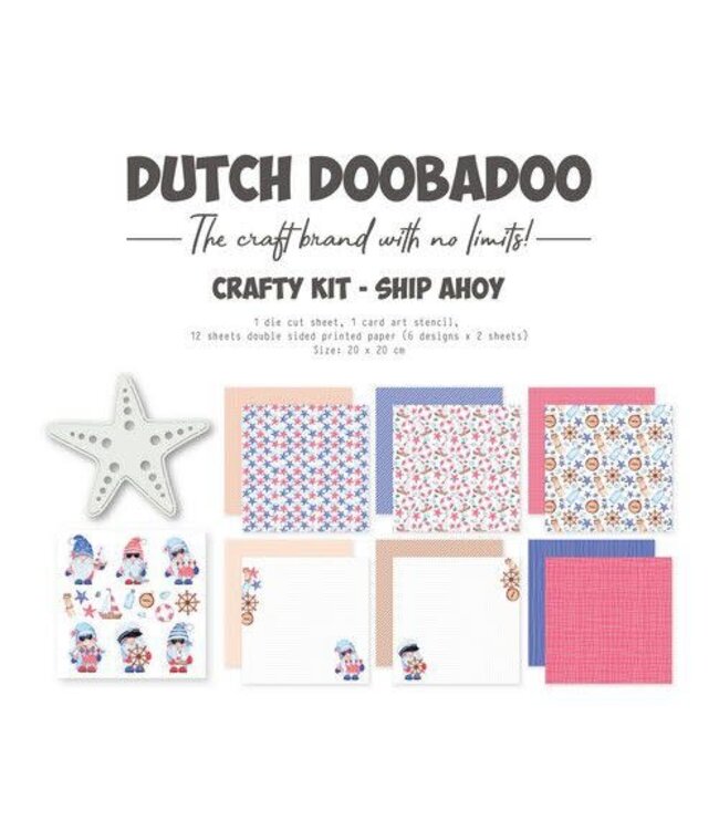 Dutch doobadoo Dutch Doobadoo Crafty Kit Ship Ahoy