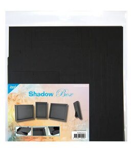 Joy Joy! Crafts Shadow box 3 maten - zwart