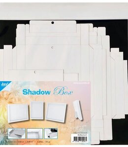Joy Joy! Crafts Shadow Box 3 maten - wit