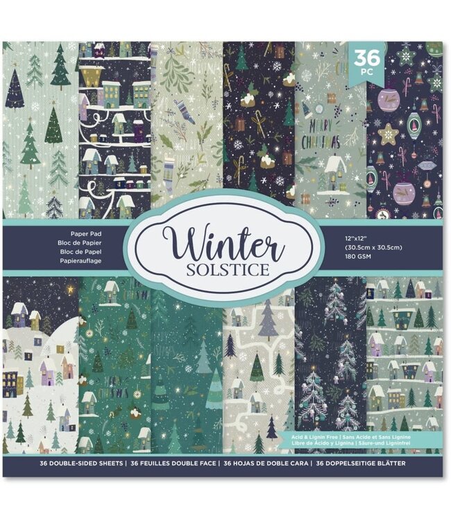 Crafter's companion Paper pad winter solstice