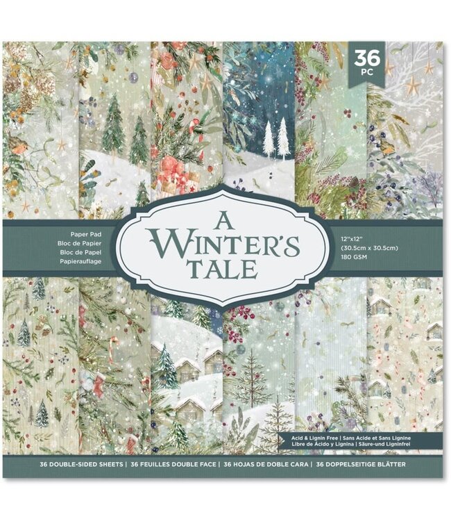 Crafter's companion Paper pad  a winters tale