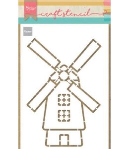 Marianne D craft stencil molen PS8058