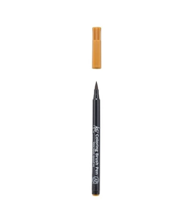 Koi Coloring Brush Pen Donkerbruin