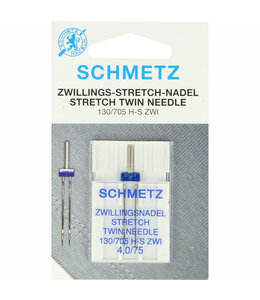 Schmetz Schmetz  Stretch tweelingnaald 4,0/75
