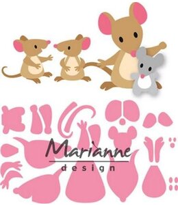 Marianne design Eline's muizenfamilie