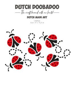 Dutch doobadoo Dutch Doobadoo Mask-Art Lieveheersbeestje A5