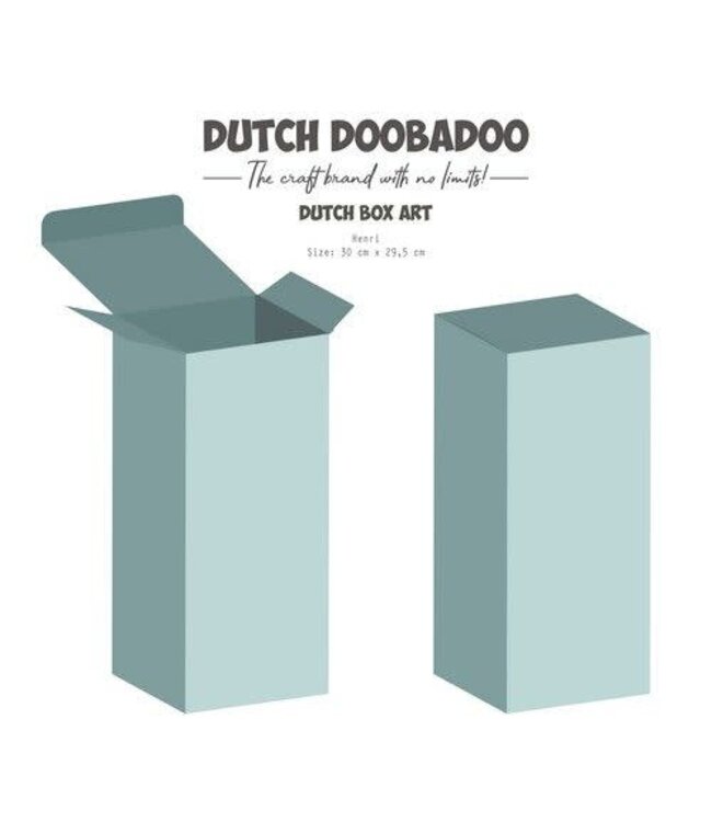 Dutch doobadoo Dutch Doobadoo Box Art Henri 30x30 cm