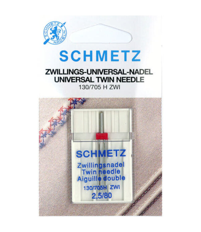 Schmetz Schmetz Universeel tweelingnaald 2,5/80