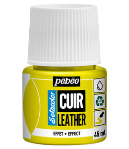 Pebeo Pebeo Leerverf 45ml Fluorescent yellow