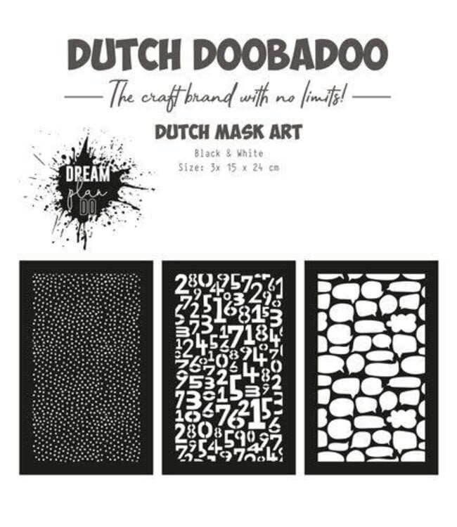Dutch Doobadoo Planner set stencils 3 pcs (04-23)