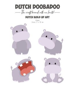 Dutch doobadoo Dutch Doobadoo Build Up Hippo A5
