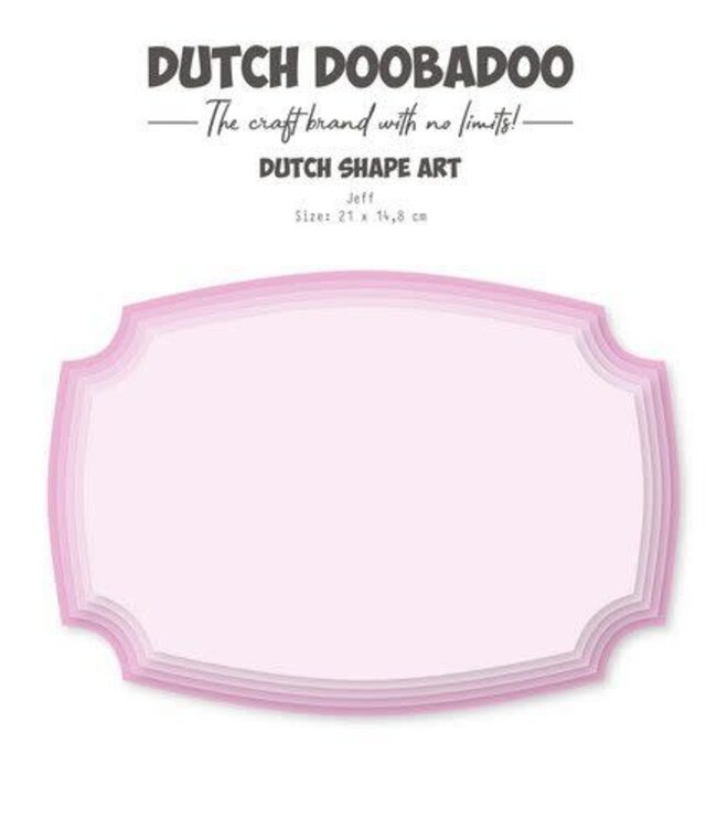 Dutch doobadoo Dutch Doobadoo Shape-Art Jeff A5