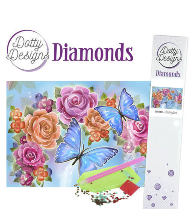 Dotty Designs Diamonds - Butterfly