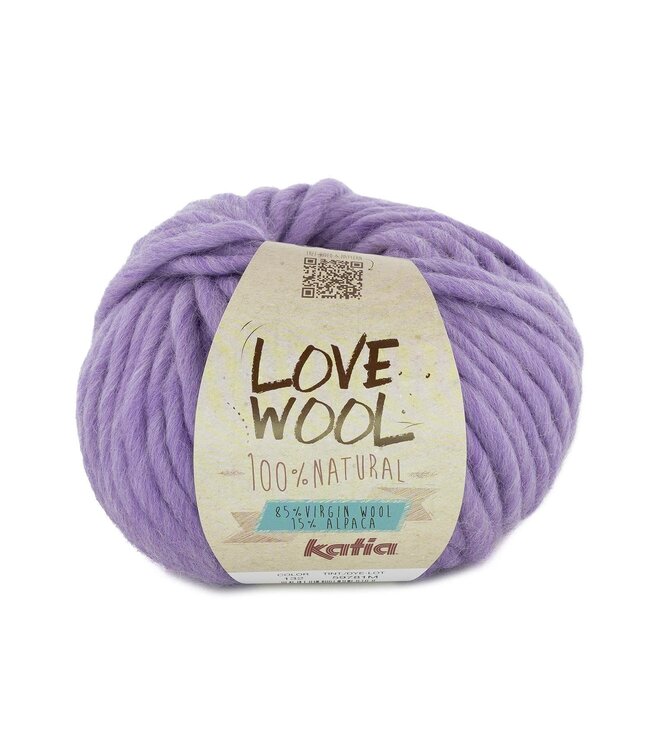 Katia LOVE WOOL - Violet 132