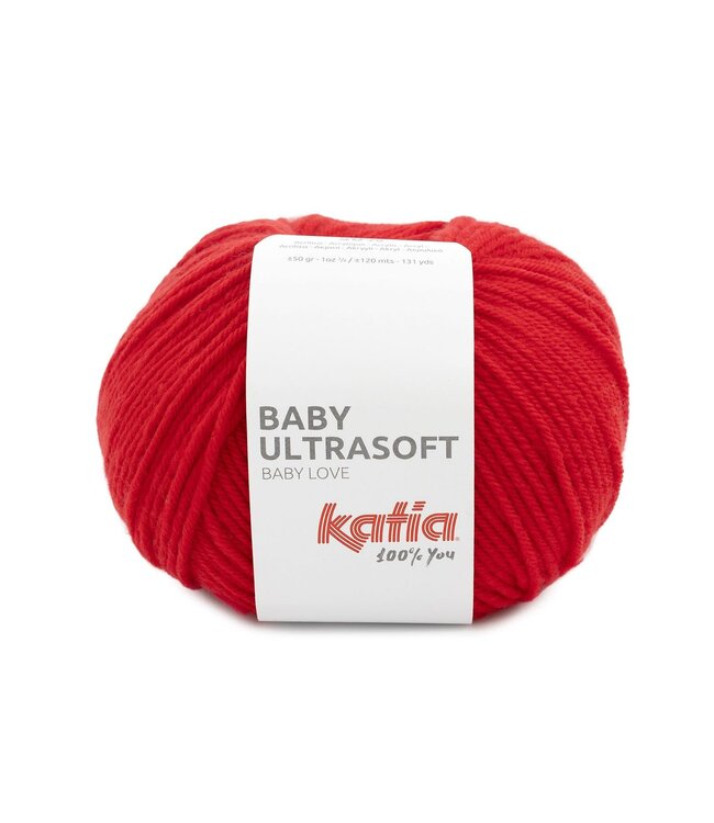 Katia Baby ultrasoft - Rood 80