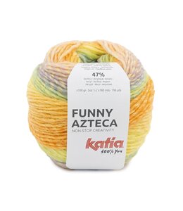 Katia Funny Azteca - Lichtroze-Licht hemelsblauw 203