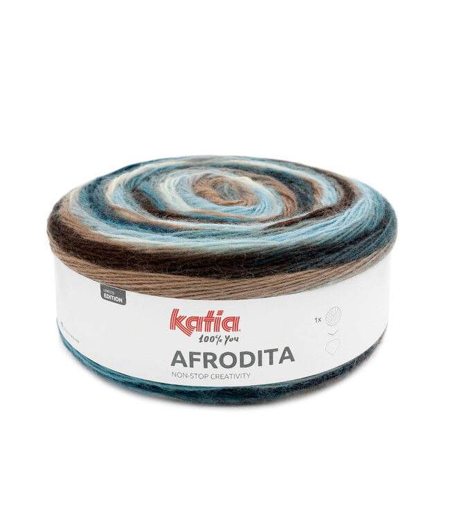 Katia Afrodita - Turquoise-Blauw 307