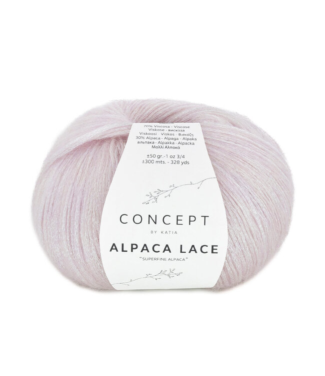 Katia Alpaca Lace - Lichtroze 83