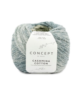 Katia Cashmina Cotton - Groen-Blauw 101
